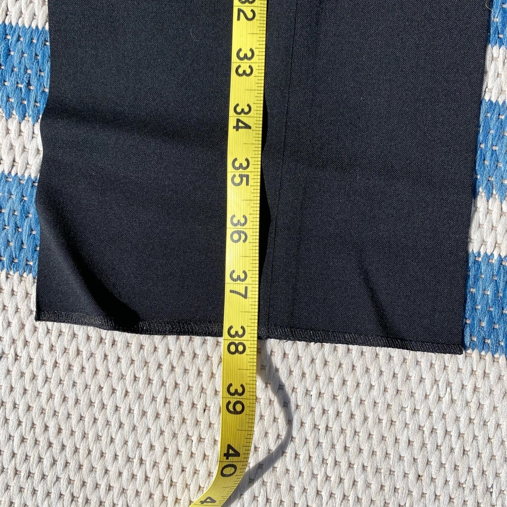 NWT! Mens Burberry Lightweight Wool Dress Pants, Basic Black. Size 33 - 34”waist - Picture 14 of 15